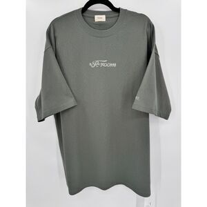 NWT PEANUTS x RE:ROOM Charlie Brown Green Gray Skate & Surf T Shirt Size XL